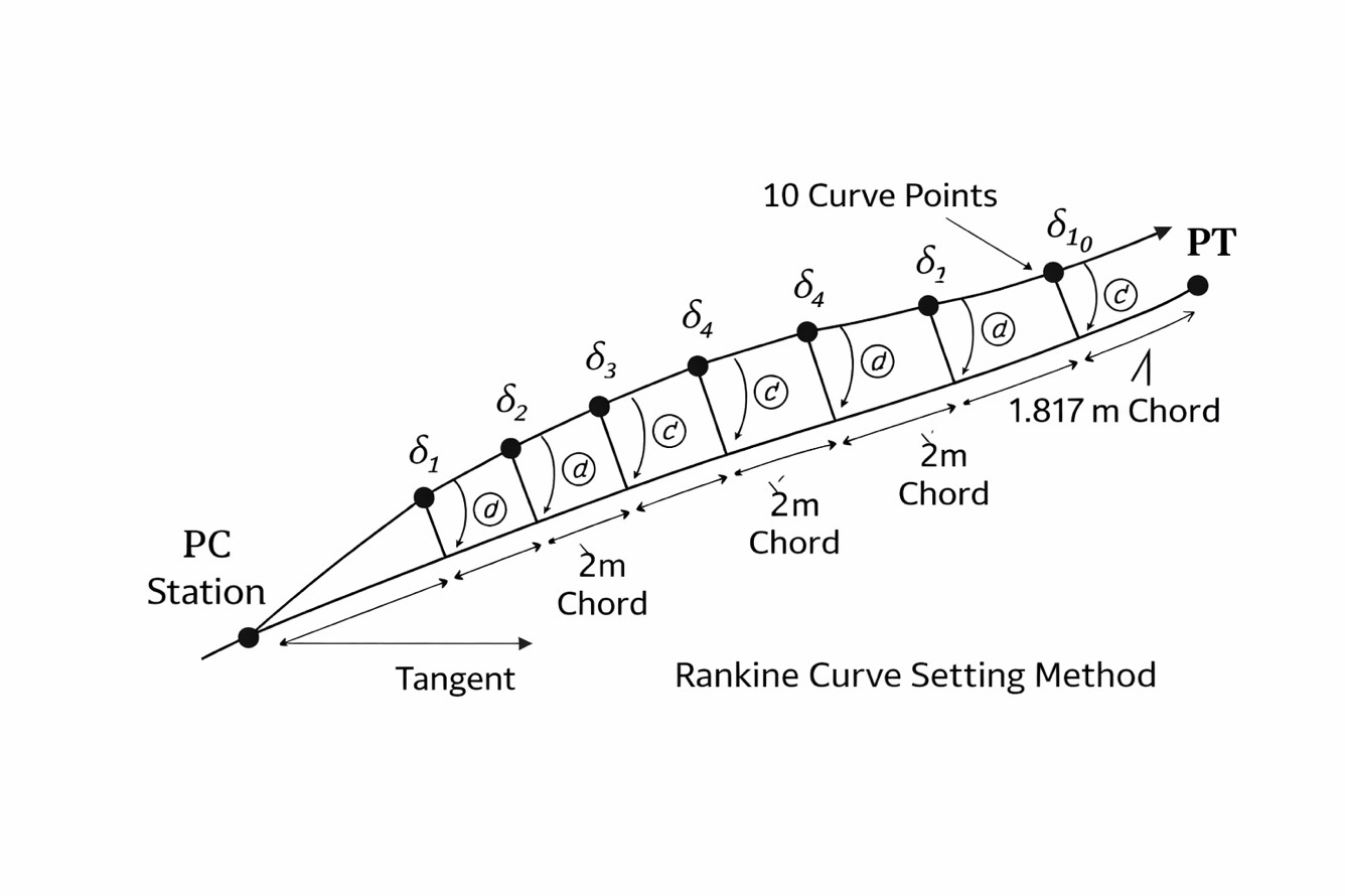 Rankine Curve Setting Method Rankine Curve Setting Method